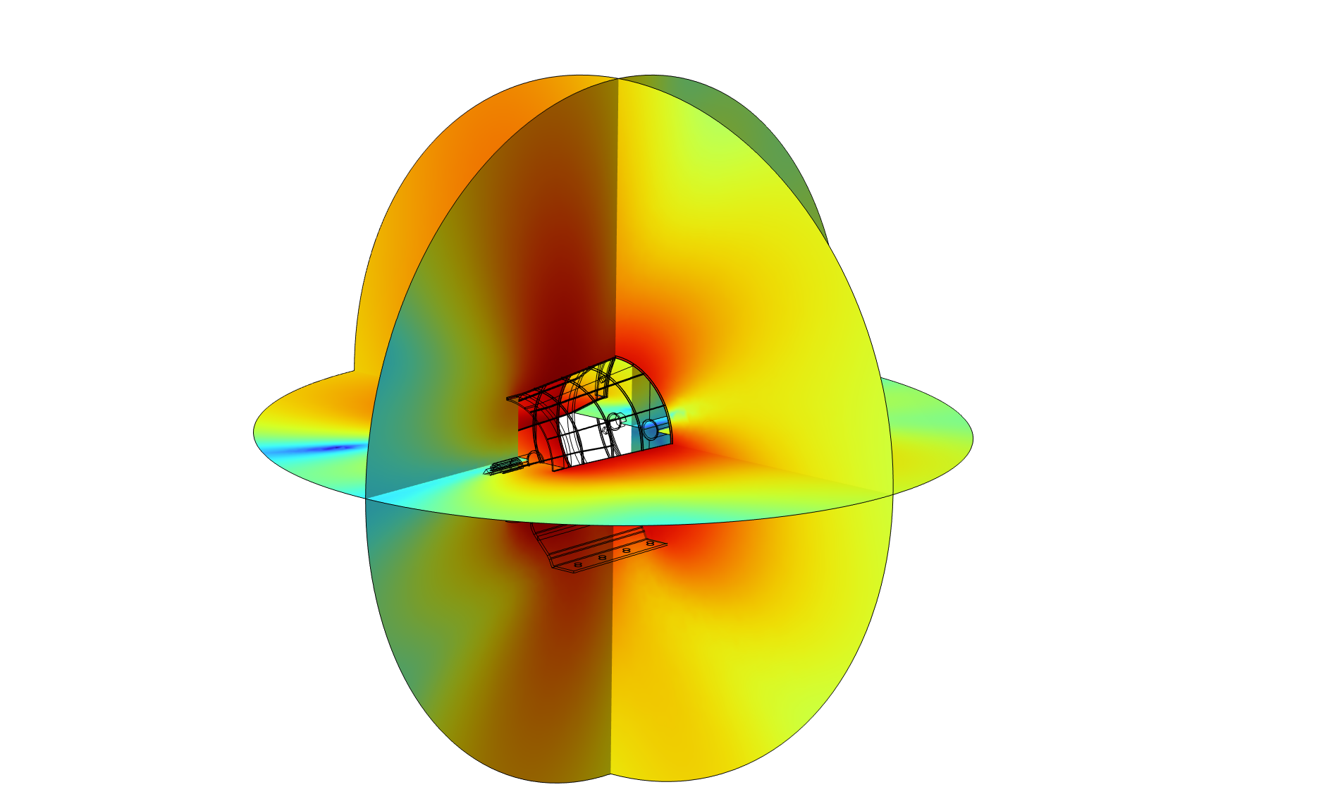 Schallabstrahlung Antriebseinheit