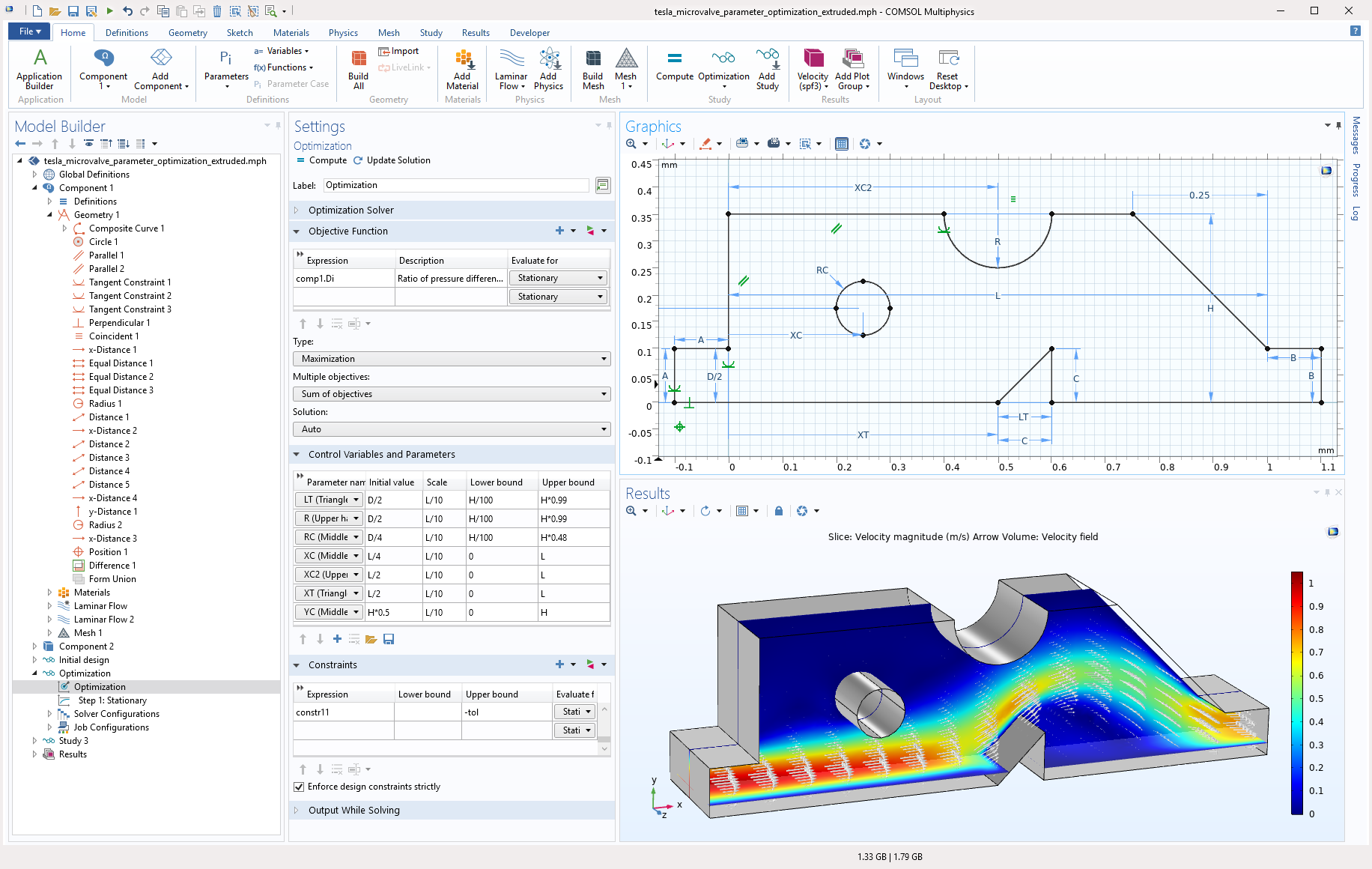 dimensions-constraints-parameter-optimization